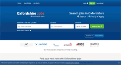 Desktop Screenshot of oxfordshire-jobs.co.uk