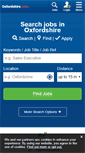 Mobile Screenshot of oxfordshire-jobs.co.uk